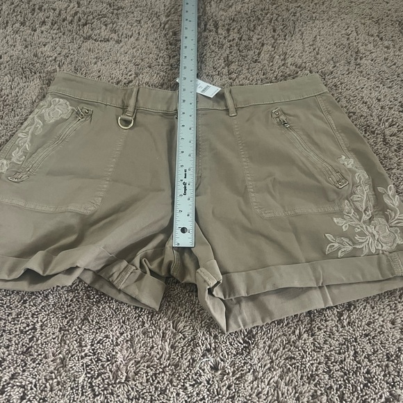 NWT new 14 whbm White House black market pret a play shorts tan toasted hazelnut - Picture 15 of 17